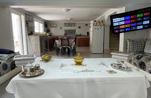 Kenitra Villa | House (level1) 10 mn beach Mehdia Kénitra in magnificent villa peaceful calm