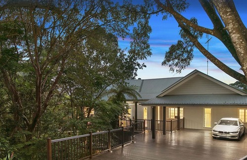 Buderim House | Huge rainforest treehouse in Sunshine Coast