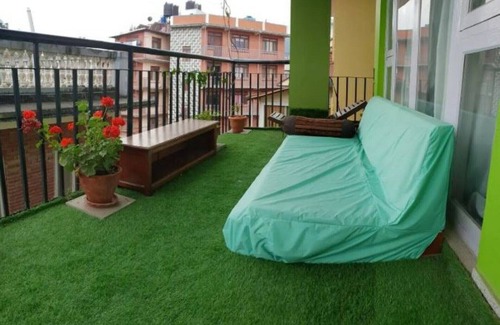 Kathmandu Apartment | I bedroom with living room and balcony