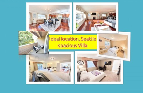 Renton Villa | Ideal location, Seattle spacious Villa