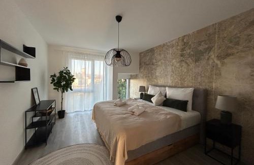 Schwetzingen Apartment | IDEE Living Design Apartment am Schloss - Balkon