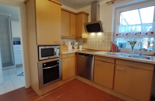 Mertesheim Apartment | Idyllic Condo/Wanderreitstation with conservatory and private courtyard