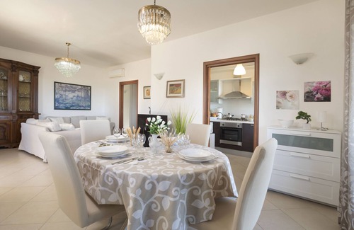 Carovigno House | idyllically situated, modern holiday house,sea view, hillside situation, Pool