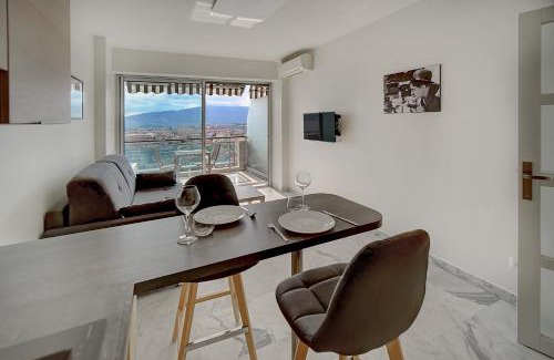 Cannes La Bocca Apartment | IMMOGROOM- Magnificent View - NEW - Terrace - AC