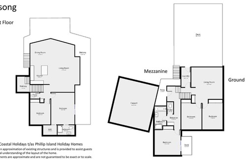 Rhyll House | Incredible 5 bedroom home in picturesque gardens with water views and free WIFI