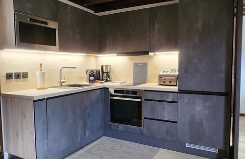 La Morte Ski Chalet | Individual rents large wooden cabin (80m2) with 4 bedrooms and large living room