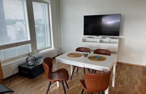 Espoo Apartment | Indoor access to metro & shopping mall and own sauna