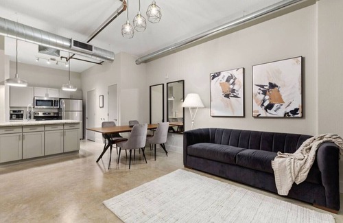 Main - Military Plaza Apartment | Industrial High Rise 1BR Skyline View Roof Pool