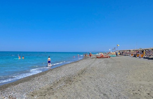 Marina di Bibbona Apartment | ISA-Apartment 4 beds with private outdoor space in Residence with swimming-pool in Marina di Bibbona, only 300 meters from the sea