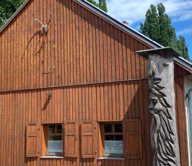 Eckartsberga Apartment | Jagdhaus auf dem Forsthof mit Sauna