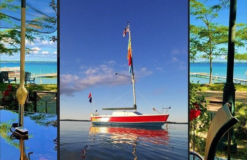 Higgins Lake Cottage | JR Resort: Lake Front Cottage, BEST VIEW ON THE LAKE! BEST VALUE ON THE LAKE!