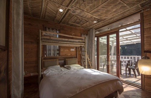 Gagar Ski Chalet | Kaath Maati-Luxurious woodem two storied Treehouse in the lap of nature
