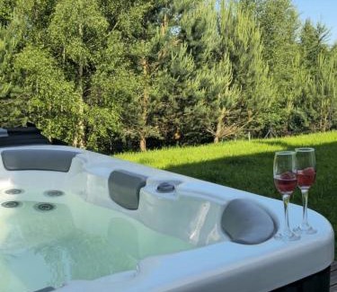 gmina Stezyca House | Kaszubska Nirvana - całoroczny dom na wyłączność z jacuzzi