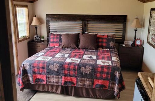 Landrum Apartment | King Guesthouse with Panoramic Mt Views & Firepit