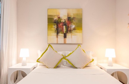Pointe aux Canonniers Apartment | Kisana Residence - Studio with spacious balcony shared pool garden