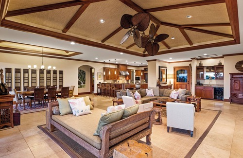 Waikoloa House | Kolea Family Retreat - Heated Pool, Outdoor Kitchen, Steps to Ocean!