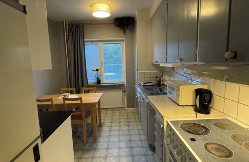 Ljungaverk House | Komplett lägenhet 90kvm för vindkraft företag