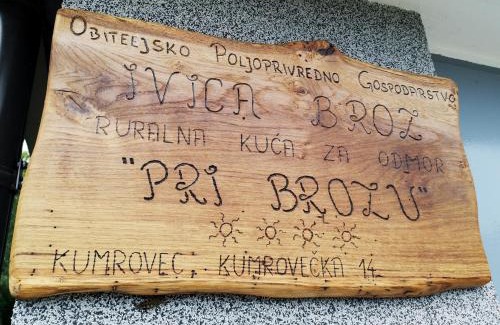 Kumrovec Apartment | Kuća za odmor Pri Brozu