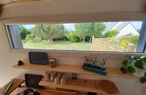 Lancieux Ski Chalet | La Cabane du Tertre de la Roche between Land and Sea, 1km from the village of Lancieux