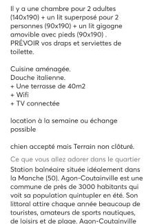 Agon-Coutainville House | La Ferme