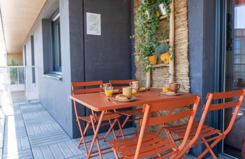 Le Havre Apartment | La Grande Évasion - Terrasse