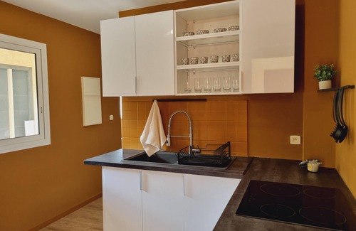La Saline Les Bains Apartment | La Parenthèse balnéaire, a cosy, fully-equipped duplex just a few steps from the lagoon