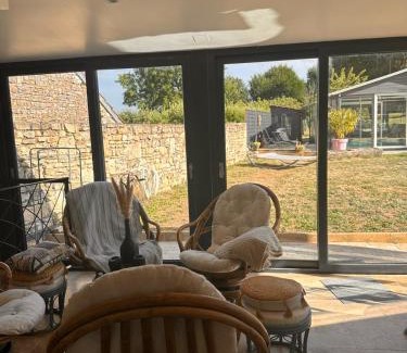 Lainsecq House | La Pompagne 12 personnes piscine privée et chauffée