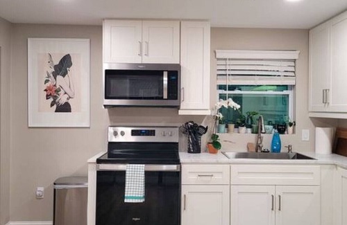 South Bradenton Apartment | Lady Palm: 2/1 w garden vibes three miles to IMG