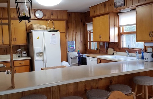 Powers Lake House | Laid Back Lakefront Cottage-Family Fun on Powers Lake