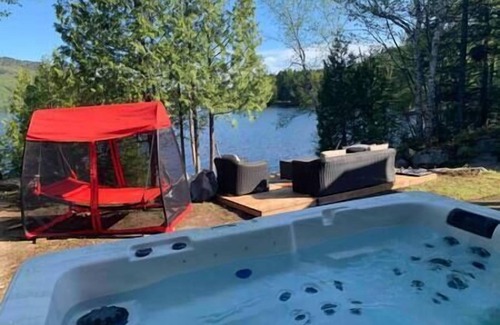 Saint Donat House | Lake Archambault Beach/Waterfront SPA Billiard Ski Games