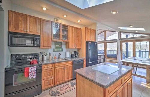 Bouvet Island Cabin | Lakefront Cabin with 2 Kayaks, Fireplace, Firepit, All season water views, Beach
