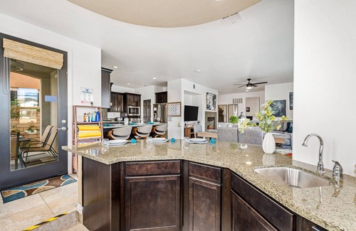 Indio House | Lakefront Dream: Misters and The Best Corner Lot on the Lake!