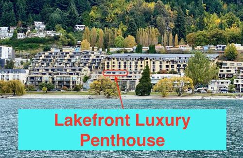 Queenstown Apartment | Lakefront Luxury Penthouse central Queenstown