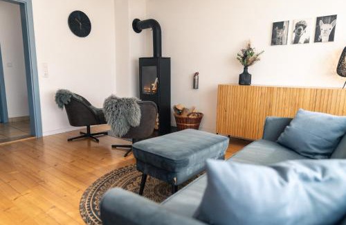 Blaufelden Apartment | Landhaus Paco Familienferien mit Sauna und Kamin