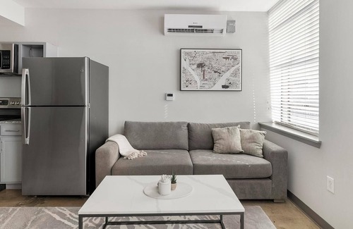 Central City Apartment | Landing | Chic 1BD, Gym