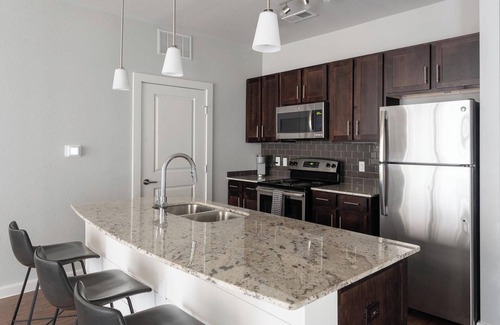 Buda Apartment | Landing | Stunning 1BD, Clubhouse, Pool