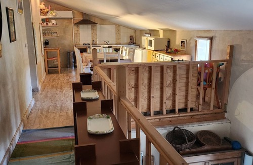 Ruoms Condo | Large air-conditioned gîte in RUOMS ideal for large families or group vacations
