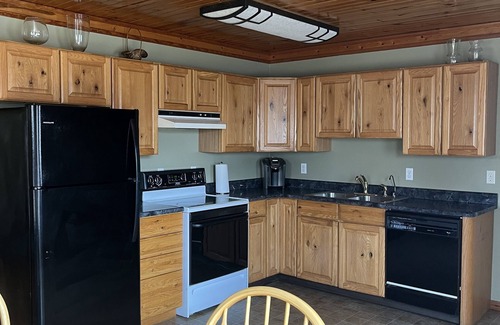 Langsville House | Large Farm Cabin with Private Pond in the middle of Cow Fields & Wildflowers