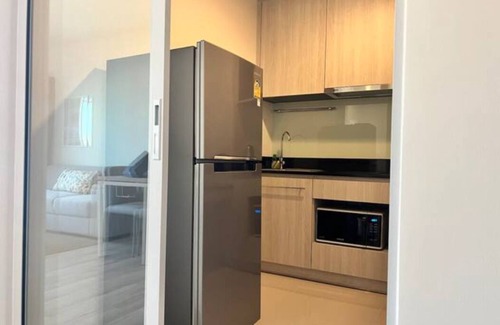 Ramkhamhaeng Condo | Large two-bedroom/National Stadium/Youtube/Netflix/Free parking