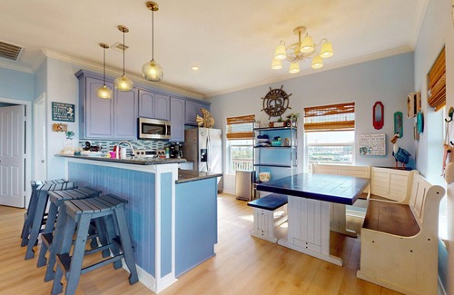 Port Bolivar House | Lavender Rays: 4 BR, 2 BA House in Gilchrist, Sleeps 12