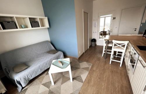 Pleneuf-Val-Andre Apartment | Le Cocon Bleu - Belle Vue mer