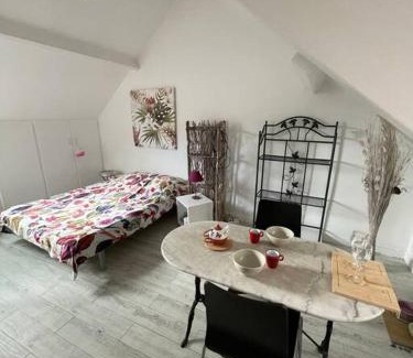 Lamballe Apartment | Le Cocon rouge - studio en plein centre historique