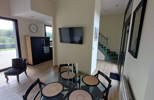 Martin-Eglise House | Le gite du monastère discreet luxury between the beach 5 minutes away and the Normandy countryside