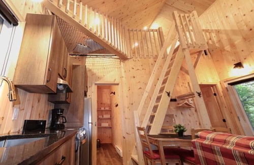 Shannon Apartment | Le Pic-Bois - Waterfront Chalet with Spa