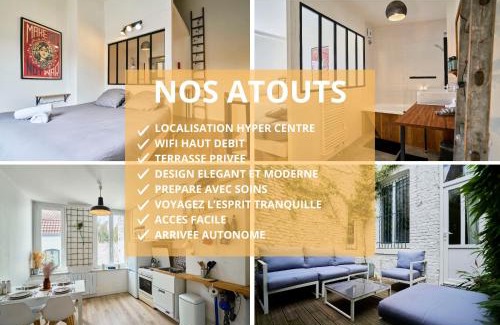 Old Lille Apartment | Le Refuge - Les Demeures d'Adrien