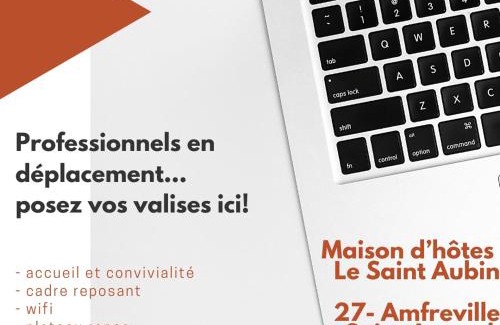 Amfreville-la-Campagne House | Le Saint Aubin- Maison d hôtes dans ce monastère du 16 siècle
