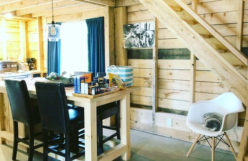 Val David Cabin | Le St-Moritz : Cute & Cozy cottage in Village Suisse Resort, heart of Val-David