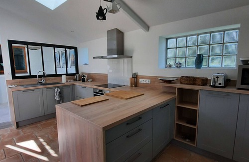 Saint-Denis-d'Oleron Ski Chalet | Les Amarres belle maison 1.5km de la plage