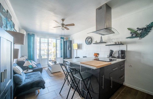 Plage d'Argeles Apartment | Les Arcades - Appartement vue mer