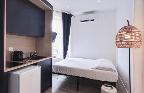 Villette - Maisons Neuves Apartment | LES BULLES DE MONA - Alcove - Spa - Clim